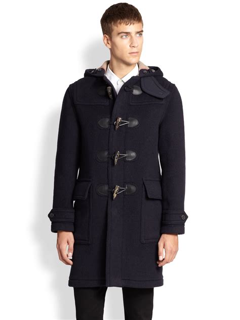 burberry duffle jacke herren|Burberry goddess duffle coat.